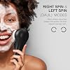 UMICKOO Electric Facial Cleansing Brush, 2-Way Rotating Face Scrubber for Daily & Deep Cleaning, 3 Modes, 5 Brush Heads, Rechargeable, IPX7 Waterproof for All Skin Types