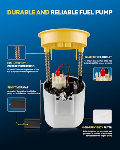Image of PHILTOP Electric Fuel Pump Assembly FG0979, P76500M, SP5029M