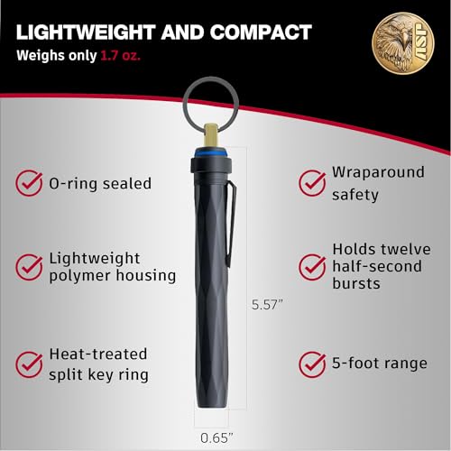 Image of ASP Sport Defender Pepper Spray, Self-Defense for Women and Men, Quick-Release Personal Defense Equipment, Personal Protection Device, Safety Running Gear, Personal Security Devices