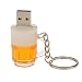 Produktbild Baoblaze Mini-Bier Klarglas 32GB USB 2.0 Memory Stick USB-Stick Mit Schlüsselring