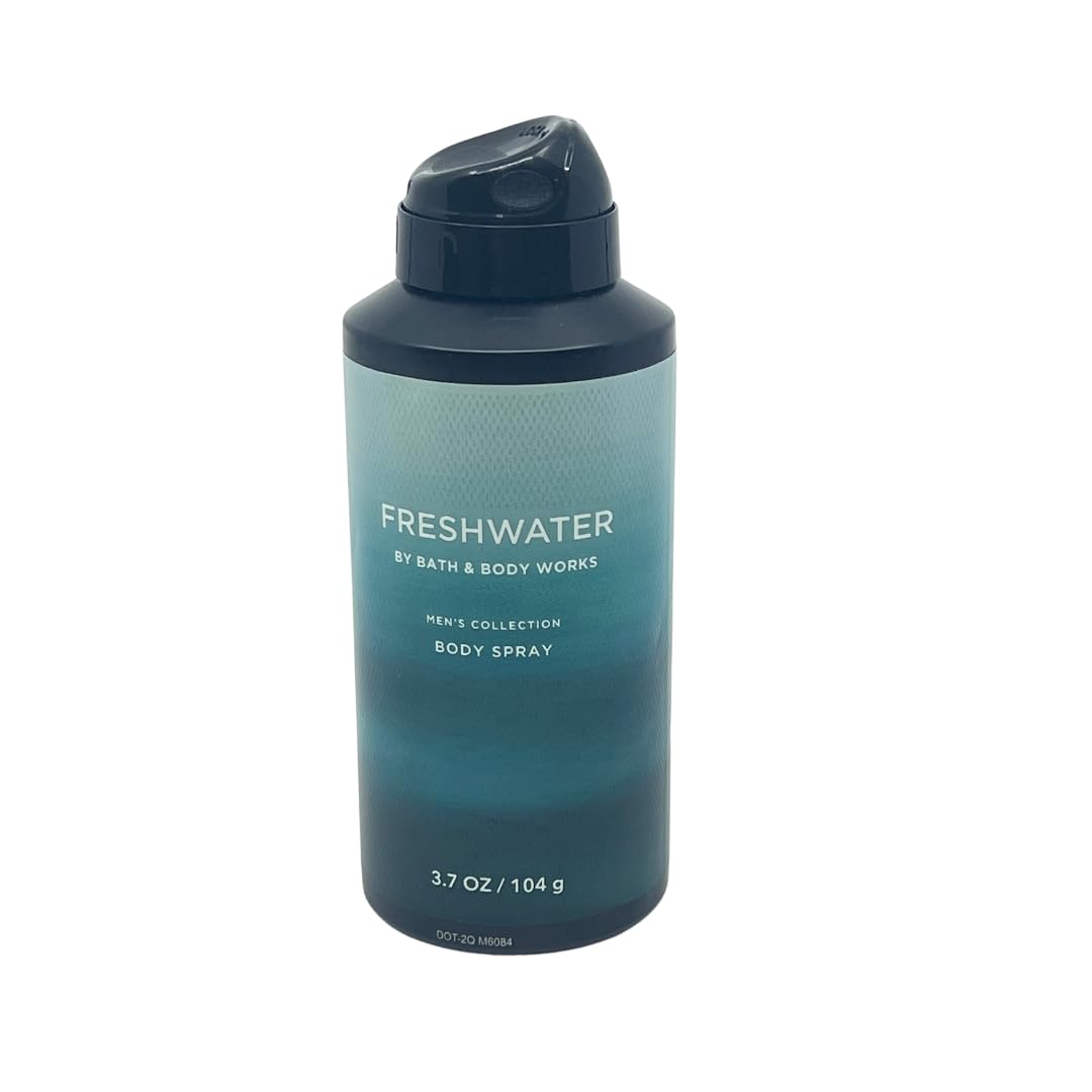 Bath and Body Works Men's Collection Freshwater Deodorizing Body Spray 3.7 Oz. 2 Set. - Image 3