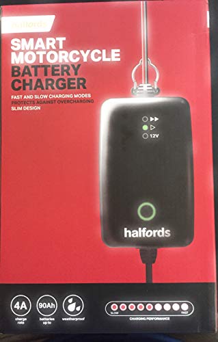 cigarette lighter battery charger halfords Halfords Smart Motorcycle Battery Charger 4A, 90ah : Amazon.co.uk:  Automotive