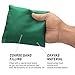 GoSports Cornhole Bean Bags Set of 4 - Regulation All Weather - Classic Dark Green