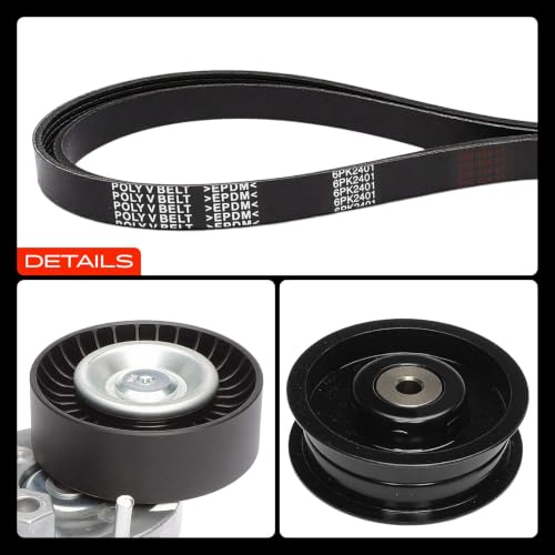 A-Premium Engine Serpentine Belt Drive Kit Compatible with Mercedes-Benz by A-Premium - Used condition - Image 9
