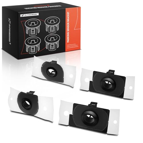 A-Premium 4-PC Rear Inner and Outer Parking Assist Sensor Retainer Bezels Compatible with Toyota Models - Prius 2016-2022