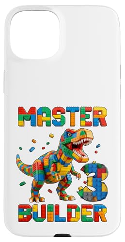 3�΂̒a���� T-Rex Dino Master Builder �X�}�z�P�[�X iPhone 15 Plus �p
