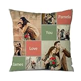 Material de alta calidad hecho de material de lino duradero, esta funda de almohada personalizada cuenta con un diseño de apertura de cremallera oculta para una fácil inserción y extracción del relleno de la almohada. Disfruta tanto de funcionalidad como de atractivo estético.