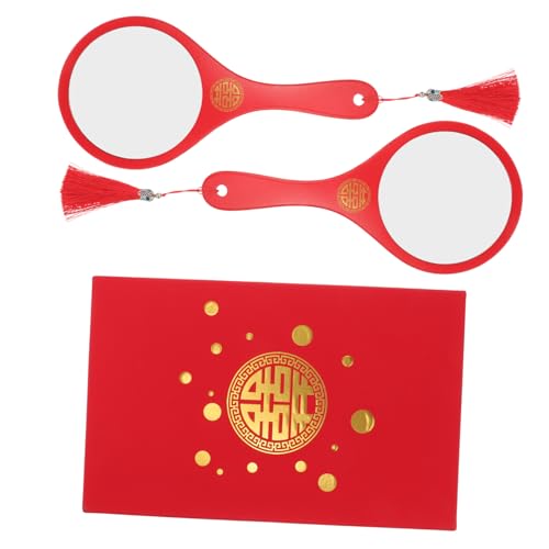 Espejo de mano elegante para maquillaje Ipetboom