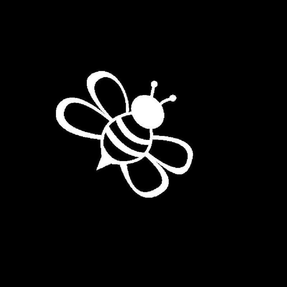 Stukk Stickers Volare Bumble Bees Design Fun Window Bumper Adesivo per