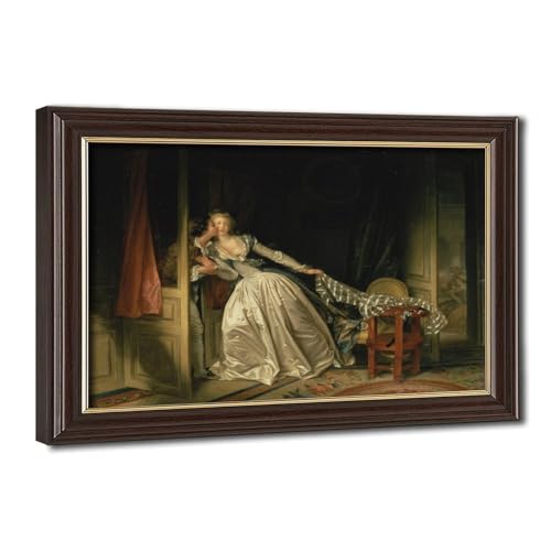 Toile Fragonard pour habiller un mur vide salon ou bureau