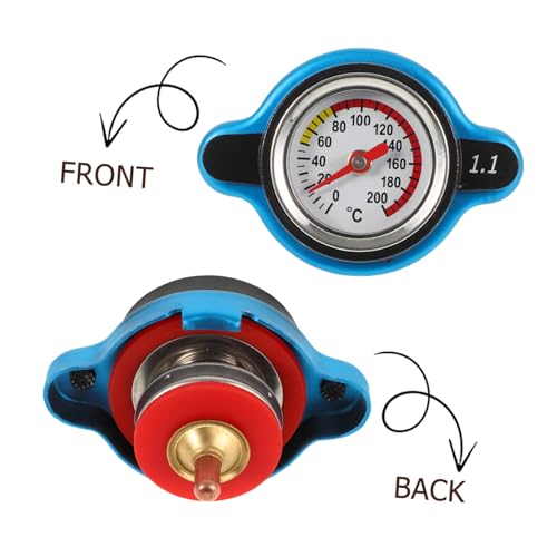 VINTORKY Car Water Temperature Gauge Coolant Temp Indicator for Vehicle Modified Tank Temperature Meter - Thumbnail 5