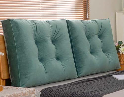 Almohada de lectura Suave 60/80/90/70/100cm Cabecera Cojín Cómodo Sofá Cojín de Lectura , Almohada Apoyo Respaldo Lumbar, Desmontable Cojín Grande de Pared, para Cama Sofá Silla(Color 9,60x55cm/23.6x2