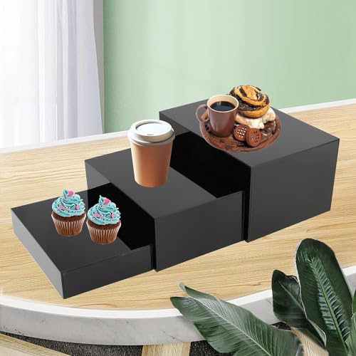 Rangement de buffet à étages pour optimiser l'espace des tables - 6