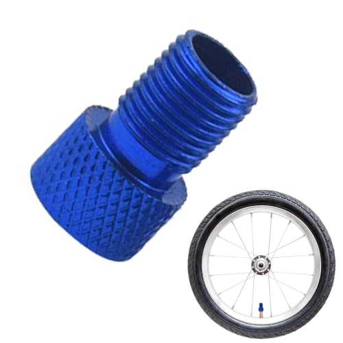 Adaptador de neumático de bicicleta, convertidor de válvula de neumático, tapas portátiles, conversión de boquilla de tubo interior para bicicletas de montaña, carretera