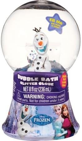 Disneys Frozen Bubble Bath Glitter Globe, 8 fl oz by MZB Accessories