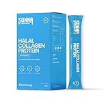SUNNA SUPPLEMENTS Halal Collagen Protein Sachets 15 x 5g - Hydrolysed Bovine Collagen Peptides Skin, Hair, Nail Vitamins & Joint Support, Gluten-Free, Dairy-Free & Soy-Free Unflavored & Easy to Mix