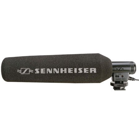 Sennheiser MKE 300 Camcorder Zoom Microphone black