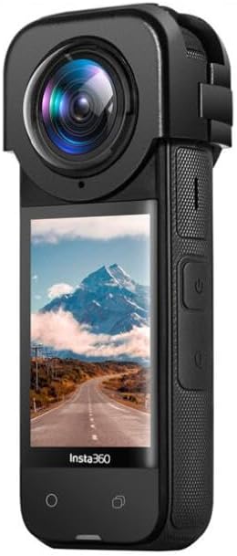 Lens Guard/Snap-on Optical Glass Protector Cover for Insta360 X4,9H Hardness High Transmittance,Waterproof Dustproof - Image 2