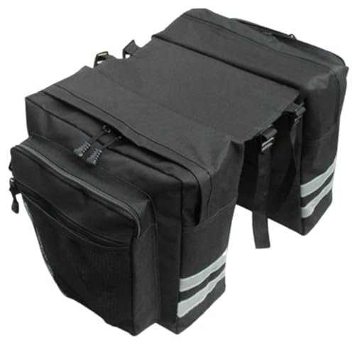 Sac de selle de vélo panier arrière étanche multi-poches grande capacité 30L pour cycliste