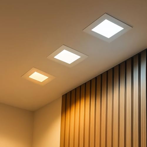 LED-Deckenpanel 6er Set 12W für moderne Beleuchtungslösungen