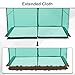 Toriexon Crop Cage Plant Protection Tent 4 x 8 x 6 Feet, Easy to Install Protection Garden Cages, Crop Cages with Storage Bag Suitable for Garden Patio Lawn