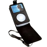 vivanco audio video processor vcr 3044  Vivanco MP3 Tasche Case LEDER Klapptasche Hülle für Apple iPod Video 60GB 80GB