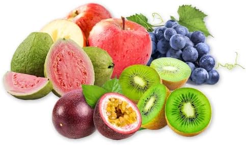 Heirloom Fruit Seeds - 5 Variety Individual Packs 100+ Grape Seeds 100+ Apple Seeds 100+ Kiwi Seeds 100+ Guava Seeds for Planting Organic for Home Garden Bonsai Fruit