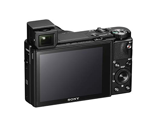 Ficha técnica Sony Cámara compacta RX100 V con Sensor 1.0 La Sony RX100 V es una cámara compacta avanzada que cuenta con un sensor tipo 1.0 y una lente Zeiss de apertura F1.8-2.8, equivalente a 24-70 mm. Su sobresaliente rendimiento de enfoque automático (AF) asegura capturas rápidas y precisas. Además, ofrece grabación de vídeo en 4K, ideal para fotógrafos y videógrafos que buscan calidad profesional en un formato portátil. - Fernando Cortés