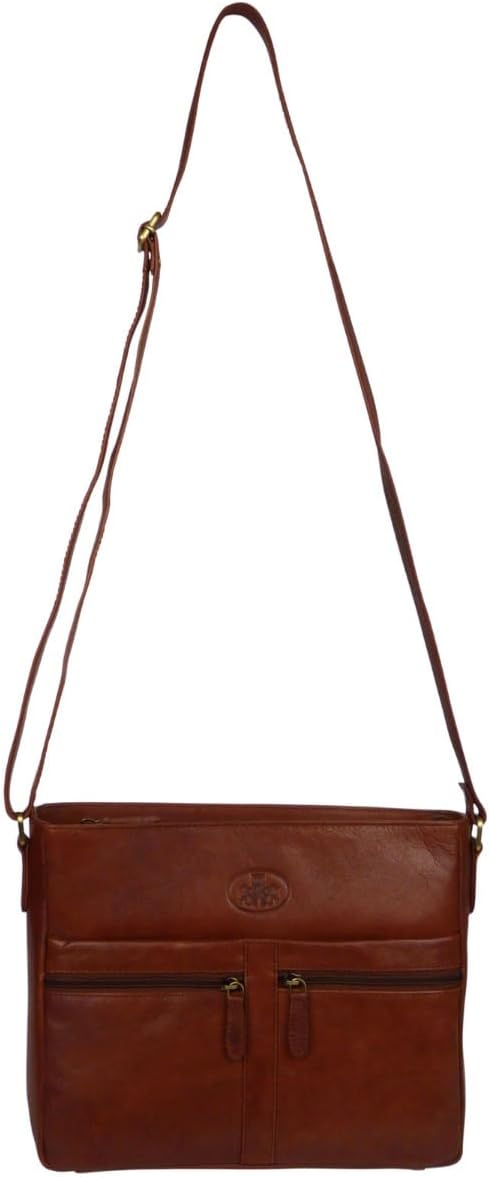 of Scotland Ladies Leather Cross Body Shoulder Bag