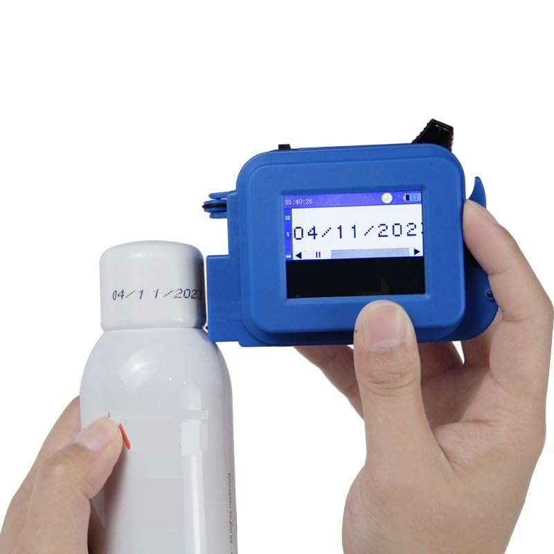 Imprimante portable pour marquer les surfaces convexes sans bavure