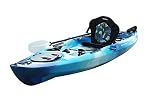Kajikia 11 Foot-9 Inch Sit-On-Top Recreational Single Person Fishing Kayak with Padded Seat&Aluminum