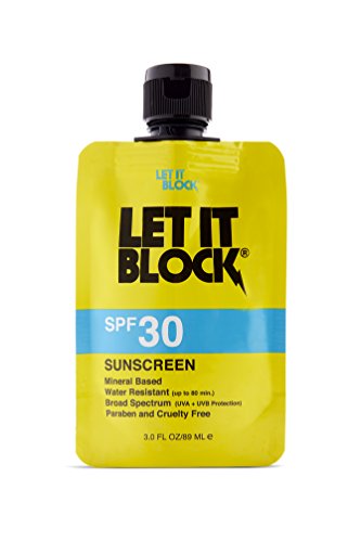 Let It Block Mineral Based SPF 30 Sunscreen, 3 Ounce