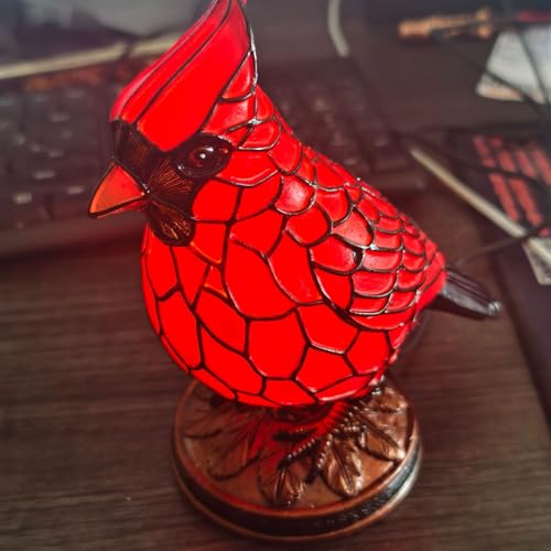 Lámpara de mesa de resina con luz suave y USB miniatura 5