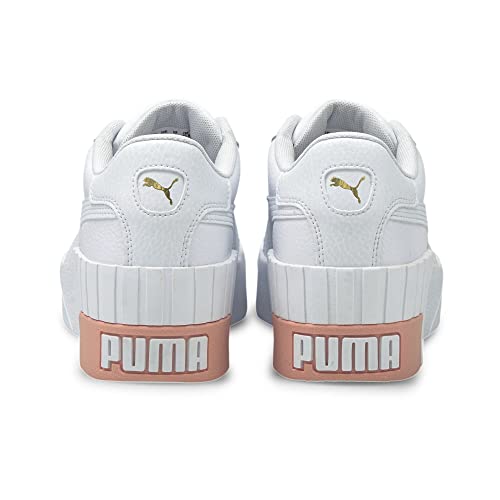 Image of PUMA Womens Cali Platform Sneakers Shoes Casual - White
