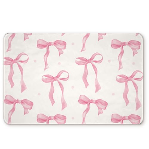 Tapete Decorativo Lacama Bow 28x18 in Rosa