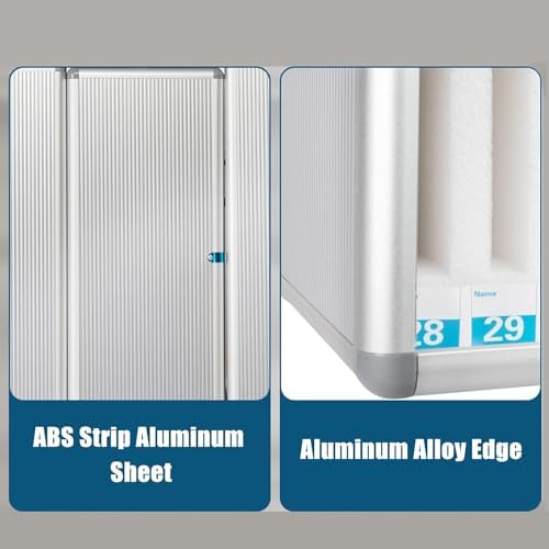 Portable Aluminum Alloy Cell Phone Locker Box - Wall-Mounted Mobile Phone Storage for Classroom, School & Office - Lightweight Hand-Carry Design for Easy Access