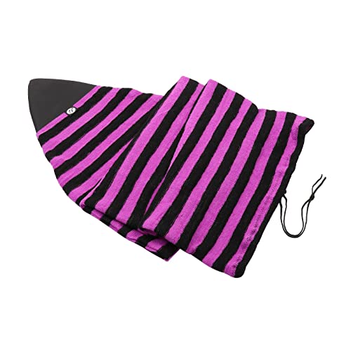 F Fityle Funda Protectora de de Surf, Funda de Calcetín para de Surf, Bolsa Protectora de de Surf de Surf con Cierre de Cordón, Rojo, 7.6 pies