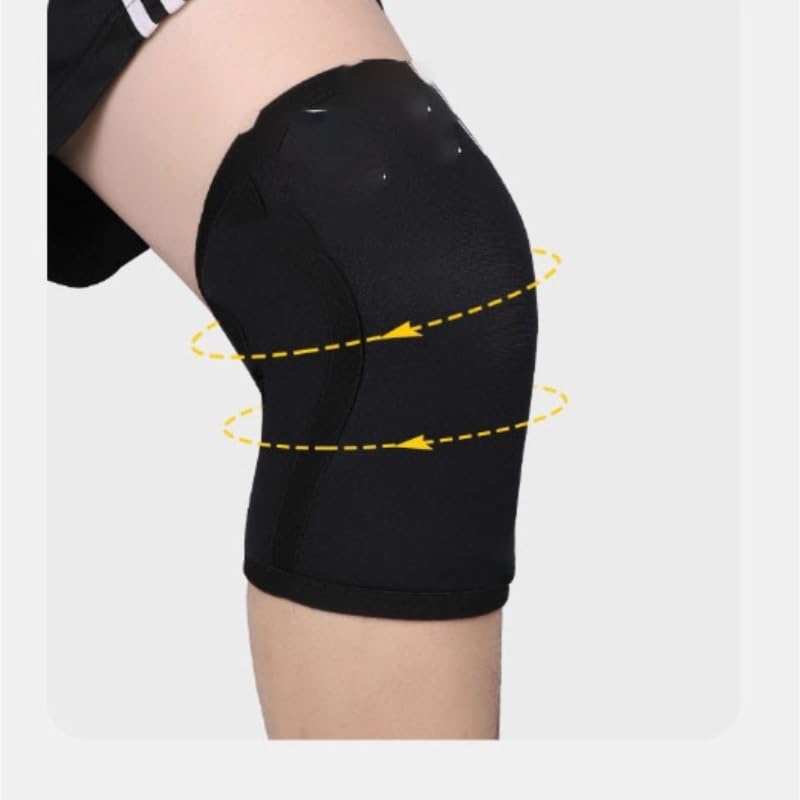 Rubber Neoprene Weightlifting Knee Pads Strength Sports Fitness Powerlifting Squats