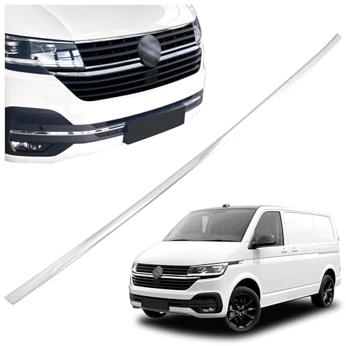 Baguettes de calandre avant VW T6.1 Transporter acier inoxydable bandes gril voiture 2019-2024