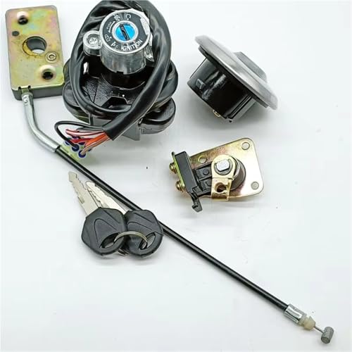 Tapa combustible e interruptor encendido para reparar Suzuki GZ250 3