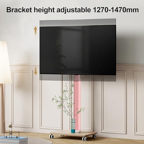 Soporte móvil para TV 32-85 pulgadas con inclinación 30° miniatura 3