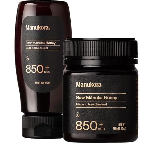 Manuka Honey Raw MGO 850+ Nueva Zelanda 12.7 oz miniatura 1