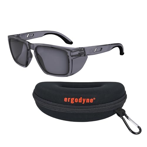 Image of Ergodyne Skullerz SIXTEN Safety Sunglasses with Side Shields, Anti Fog