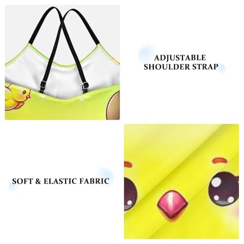 Highland Cow Pumpkins Girls 1 Piece Swimsuit, Quick Dry Crossback Toddler Swim Suit for Beach3