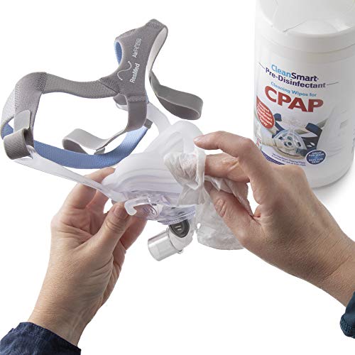 CleanSmart CPAP Cleaning Wipes, Unscented and Formulated to Clean CPAP Mask and Equipment Without Irritating Skin, 75 Count