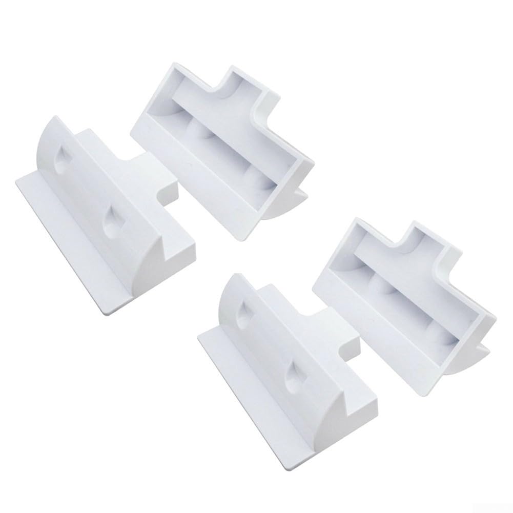 Kit para Montaje Solar Barco 4pcs Plástico Kit para Montaje(White)