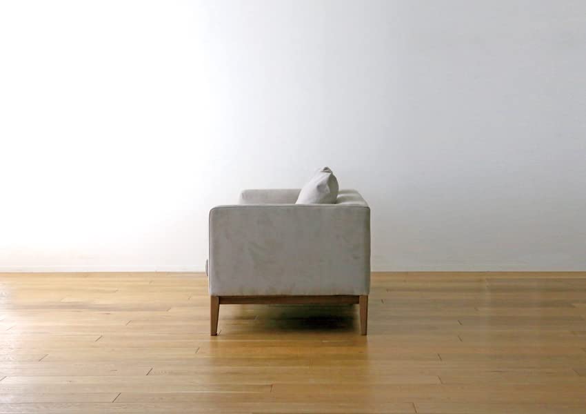 Amazon｜高野木工 FRACCE フラッチェ ソファ 3人掛け グレー 脚