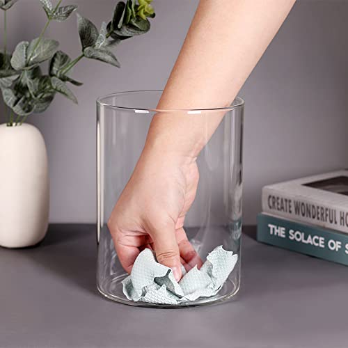 Large Glass Storage Jar With Bamboo Lid And Spoon, 100 Oz Glass Flour And Sugar Containers With Wood Lids, Big Glass Canister Use For Cooffee, Rice, Spaghetti For Pantry #TOP5