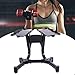 Pegciuho Dumbbell Rack, Dumbbell Rack, Dumbbell Display Rack, Weight Rack, Dumbbell Rack for Exercise, Fitness, Home, Gym, Men And, Black