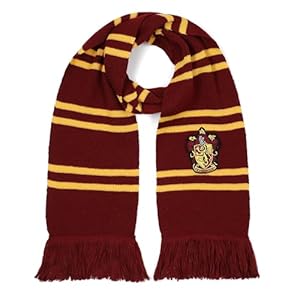 Harry Potter Offizieller Gryffindor Schal - Accessoire für Damen, Herren und Kinder - Hogwarts Geschenk und Kostüm Zubehör Einheitsgröße